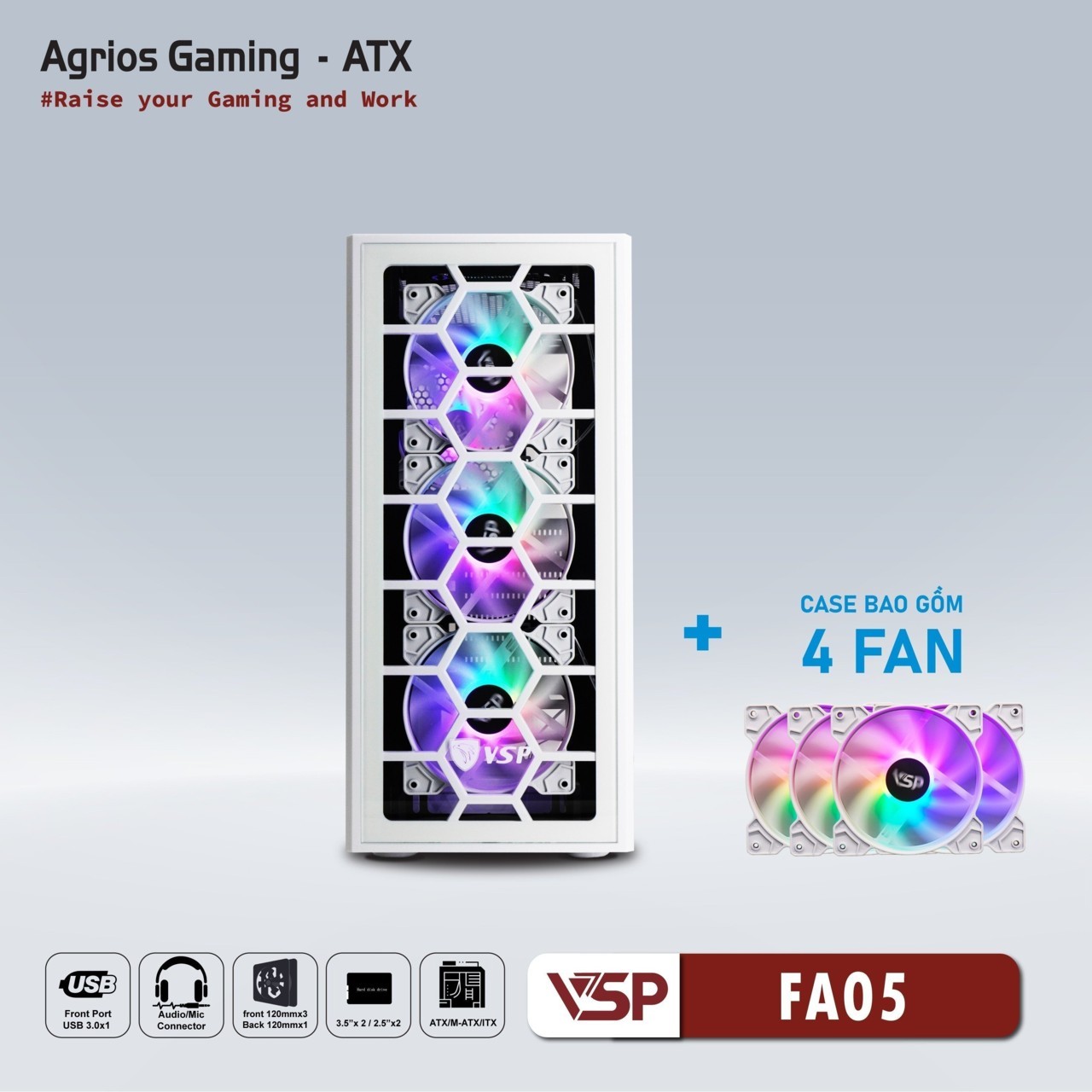 Case VSP FA05 White FV