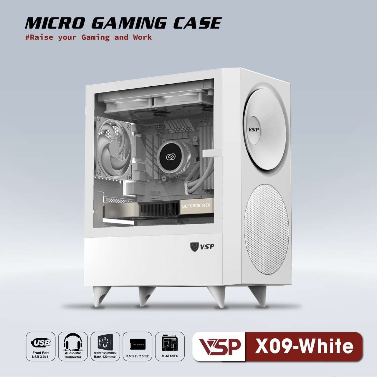 Case VSP X09 White FV