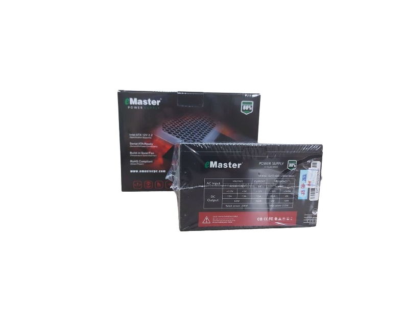 Nguồn CST EMASTER EV772BR 235W Chính hãng FV (4+4 pin, Dây ngắn, Kèm dây nguồn)