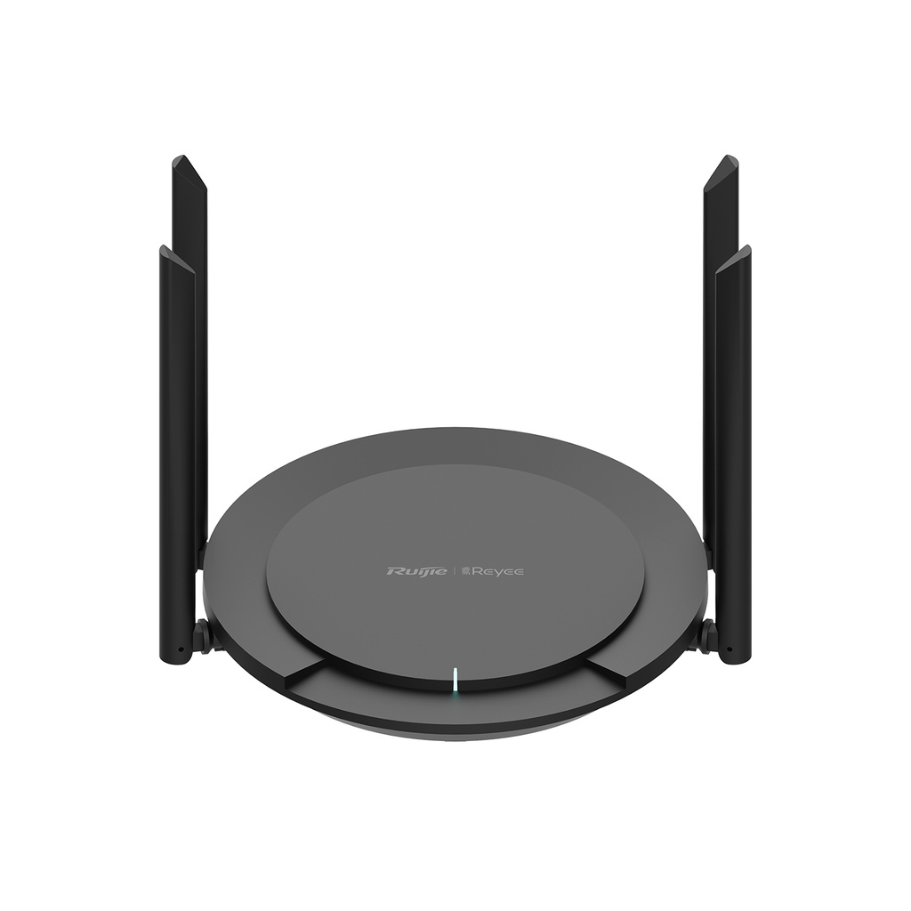 Phát Wifi Ruijie Reyee RG-EW300 PRO Chính hãng FV (4 anten, 300Mbps, 3LAN, Có adapter)