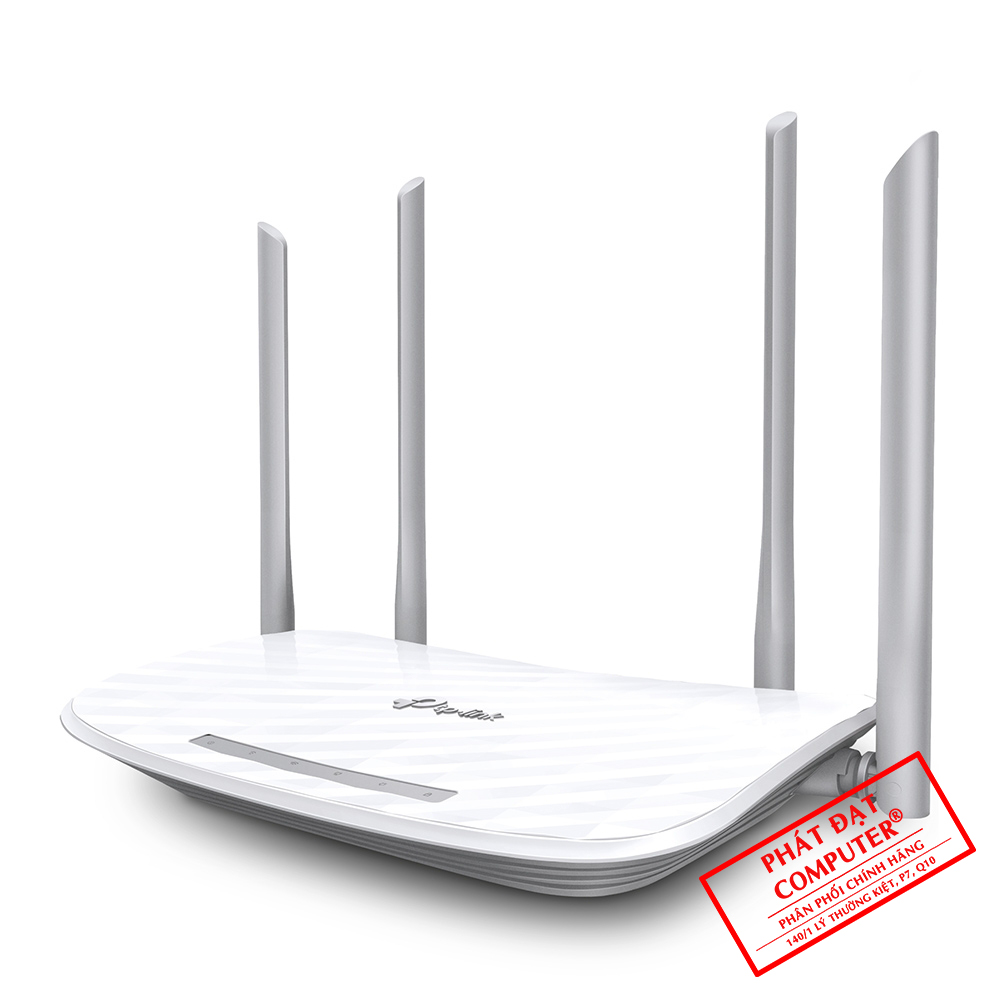 Phát Wifi TP-Link Archer C50 Chính hãng FV (4 anten, 1167Mbps, 2 băng tần, Repeater, 4LAN)