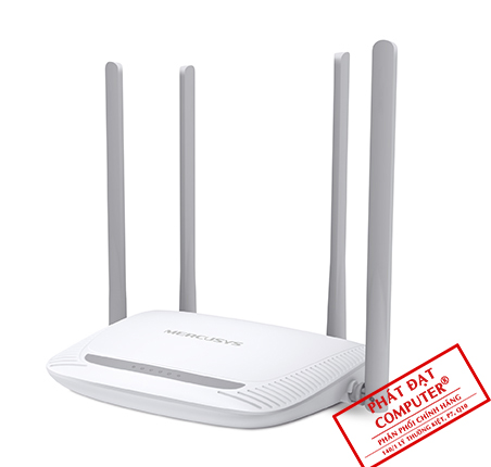 Phát Wifi MERCUSYS MW325R Chính hãng FV (4 anten 5dBi, 300Mbps, 3LAN) FV