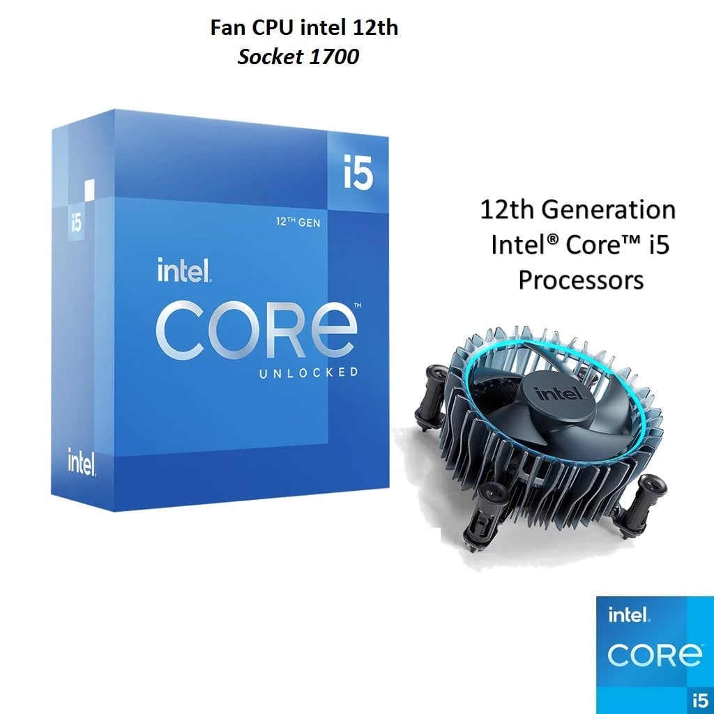 Fan SK 1700 BOX RN (PWM 4PIN, Fan CPU Socket 1700)